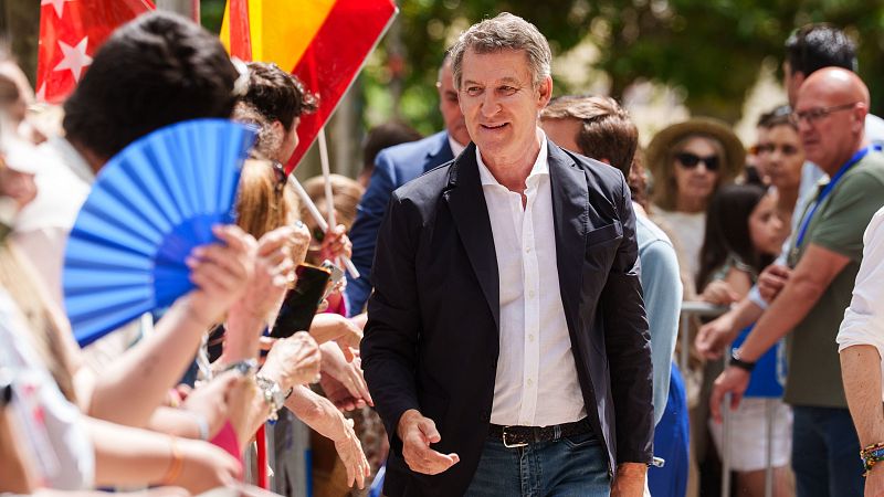 Feijóo llama a manifestarse en Madrid contra el "gobierno de la mentira": "España está harta pero no está dormida"