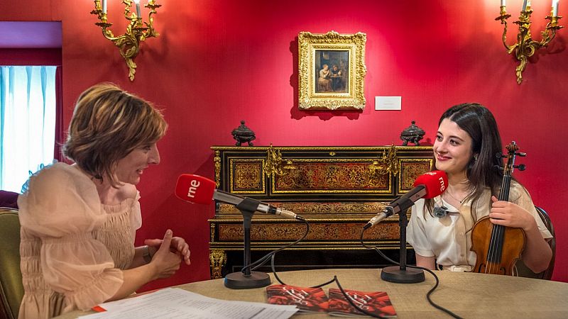 Mara Dueas: "Es el violn el que te ensea a ti cmo se debe de tocar"