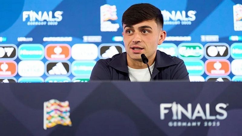 Regreso de Pedri a Stuttgart: "Buen recuerdo por la victoria, pero en lo personal j... por la lesin", dice a TVE