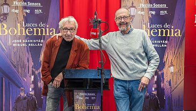RNE estrena la ficción sonora 'Luces de bohemia', con José Sacristán y Miguel Rellán
