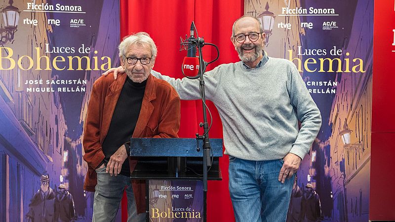 RNE estrena la ficción sonora 'Luces de bohemia', con José Sacristán y Miguel Rellán
