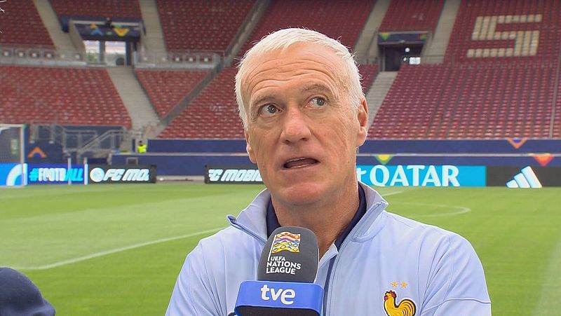 Didier Deschamps, antes de la semifinal de la Nations: "Espaa es hoy el equipo ms fuerte en el mundo"