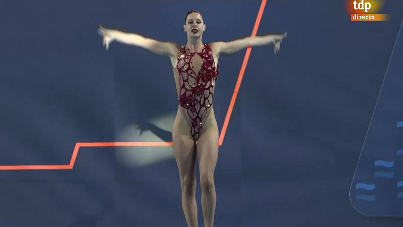 Iris Tió suma su sexta medalla en el Europeo: plata en el solo técnico femenino