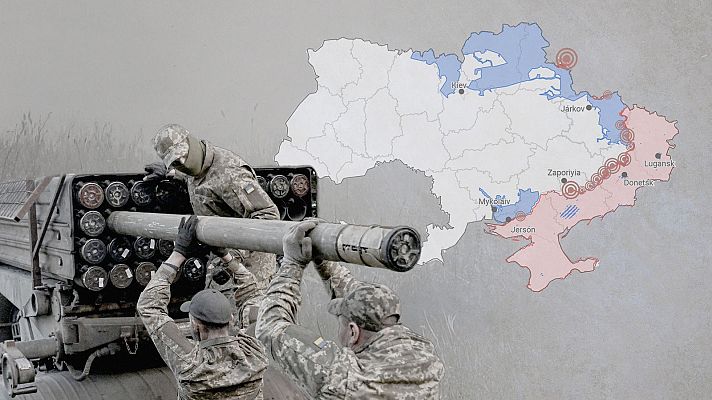 Mapa de la semana 173 de la guerra en Ucrania