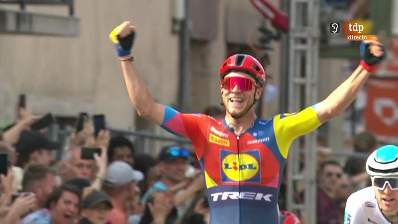 Jonathan Milan se impone con autoridad en el sprint de la segunda etapa del Critérium Dauphiné 2025