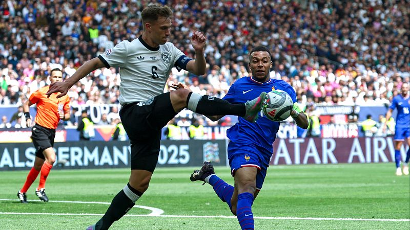 Mbapp lidera a Francia para llevarse el tercer puesto de la Nations ante Alemania