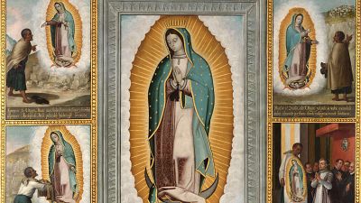 La "apocalptica" virgen de Guadalupe en el Museo del Prado acerca Mxico y Espaa