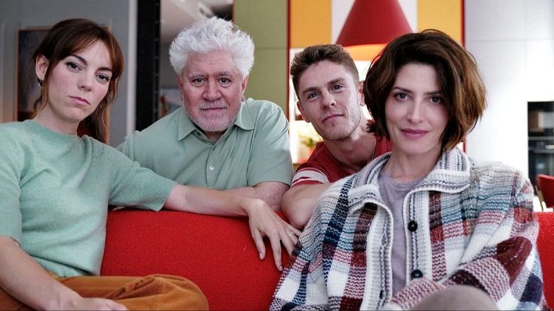 Pedro Almodvar rueda 'Amarga Navidad' con Brbara Lennie, Leonardo Sbaraglia y Aitana Snchez-Gijn