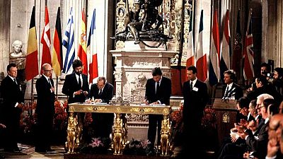 RTVE celebra este jueves, 12 de junio, los 40 aos de la adhesin de Espaa a la Comunidad Econmica Europea