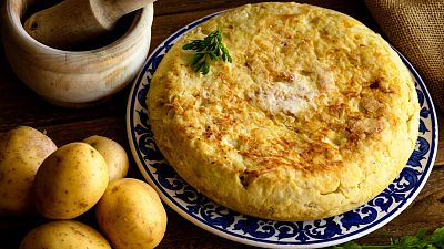 Tortilla de patatas al tartufo