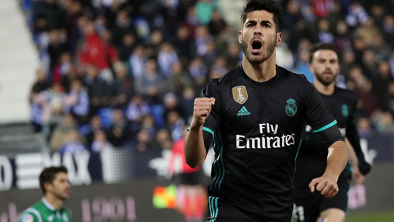 Asensio rescata al Madrid en Leganés