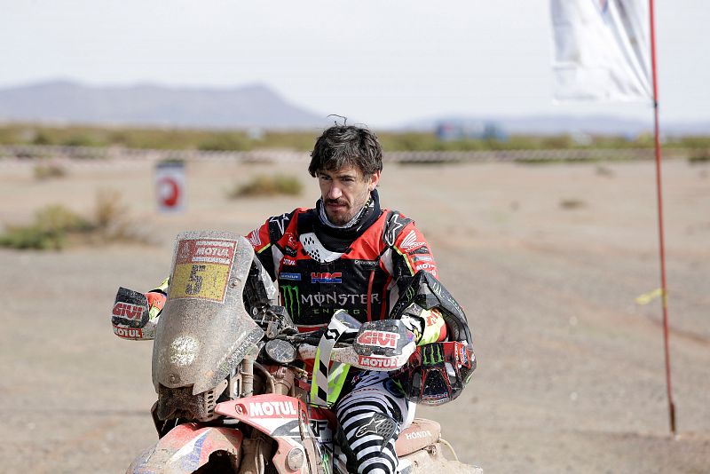 Joan Barreda abandona el Dakar exhausto en la undcima etapa