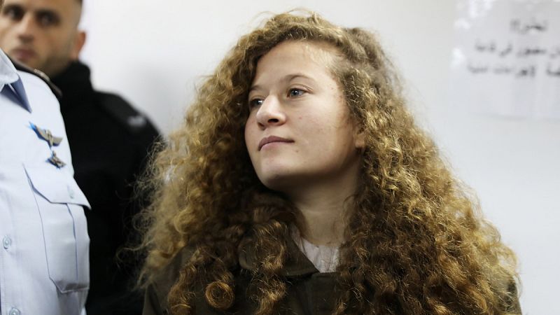 Ahed Tamimi, símbolo de los menores palestinos en cárceles israelíes