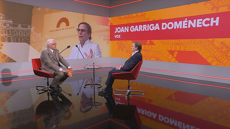 Joan Garriga de VOX, a 'Aquí parlem'