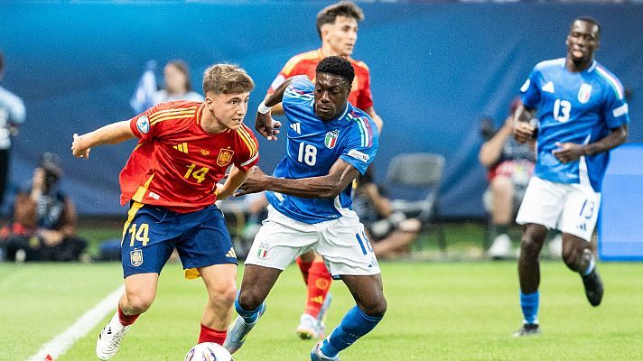 Vuelve a ver el España - Italia de la fase de grupos del Europeo Sub 21 de fútbol en RTVE Play