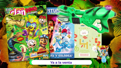 ¡Dinosaurios al acecho en la nueva revista Clan!