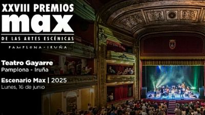 RTVE ofrece la gala de entrega de los Premios Max de Teatro