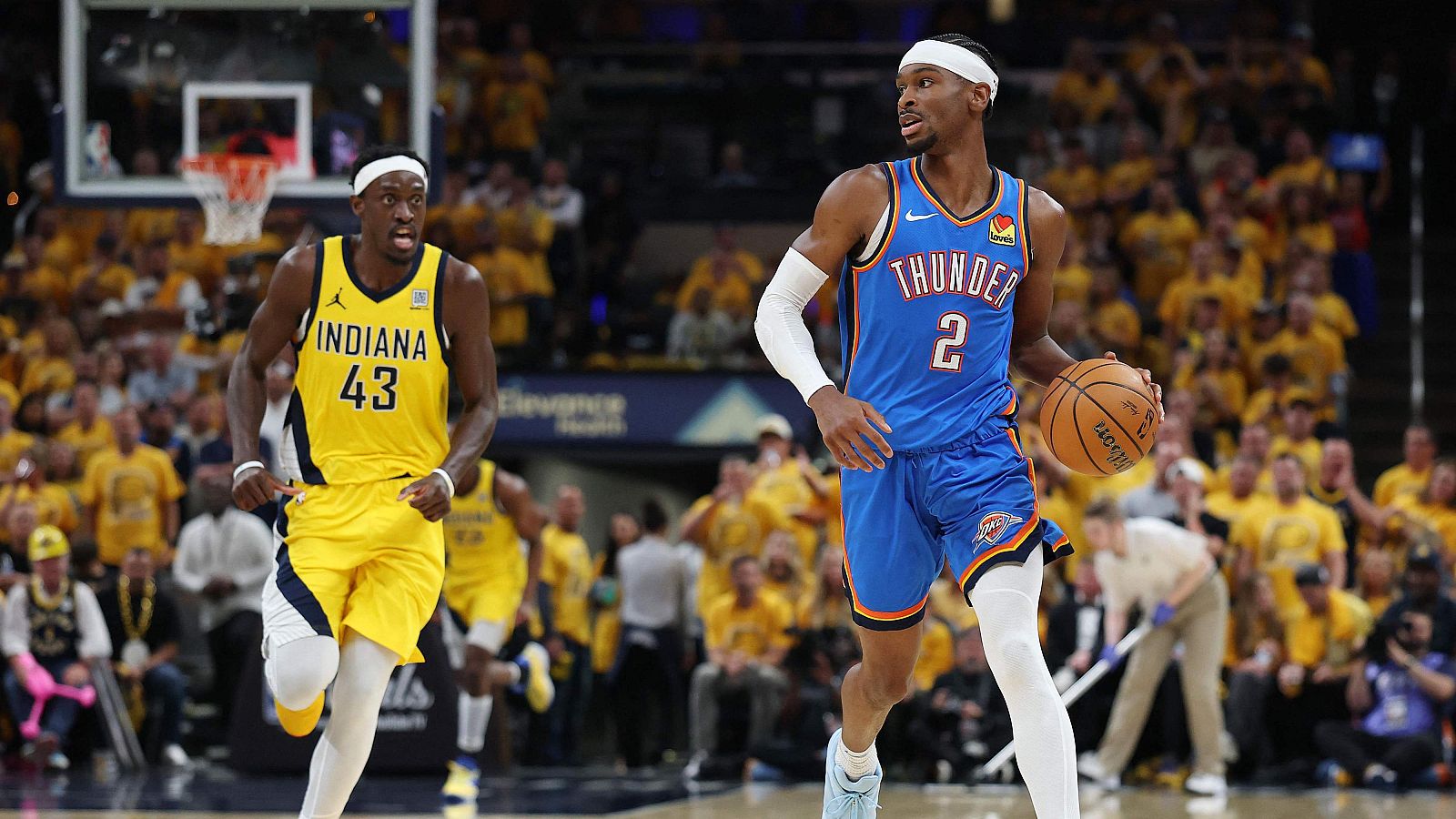 Oklahoma City Thunder remonta a Indiana Pacers e iguala las Finales de la NBA
