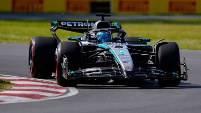 Russell en el GP de Canad