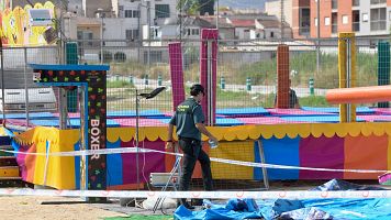 Muere electrocutada una nia en una atraccin en Murcia