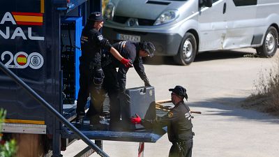 La Polica Nacional busca en Carranque, Toledo, los restos de la vctima del Rey del cachopo