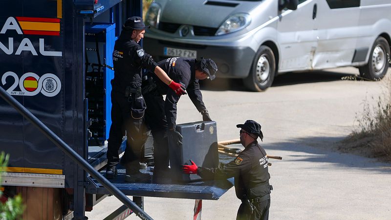 La Polica Nacional busca en Carranque, Toledo, los restos de la vctima del Rey del cachopo
