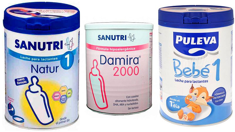Lactalis retira en España 550.000 unidades de productos de la planta francesa que fabricó la leche contaminada