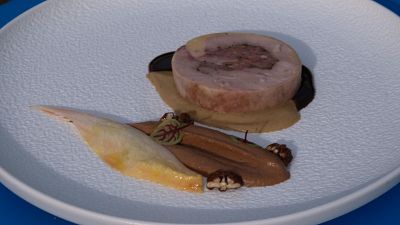 Receta de galantina de faisn de MasterChef 13