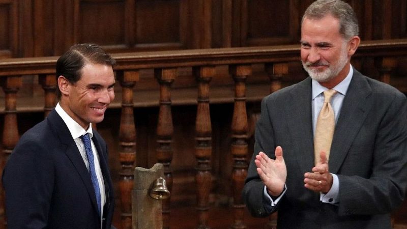El rey Felipe VI convierte en marqueses a Rafa Nadal, Teresa Perales, Luz Casal y Jaime Alfonsín