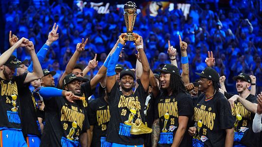 Los Thunders, los nuevos campeones de la NBA