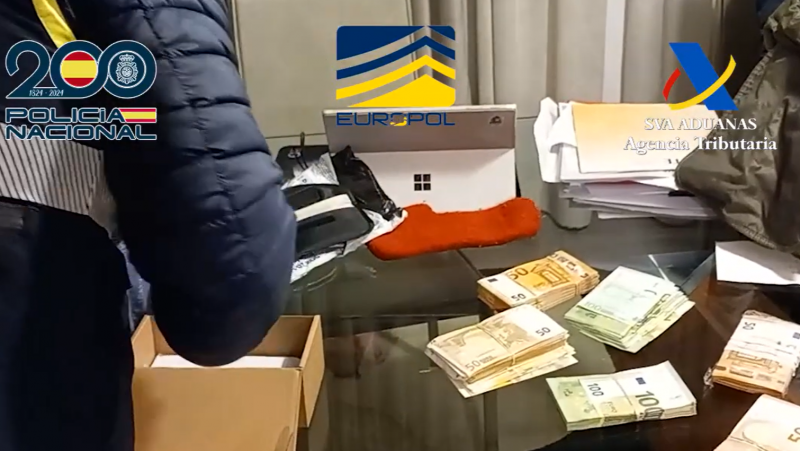 Detenido un líder del narcotráfico internacional vinculado a una red de distribucion de cocaína en Europa