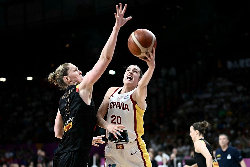 Vuelve a ver el partido entre España y Bélgica femenino en la final del Eurobasket 2025