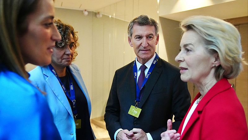 Feijóo dice que Sánchez "miente" porque ha firmado el 5% y le acusa de "desestabilizar Europa" para no hablar de corrupción