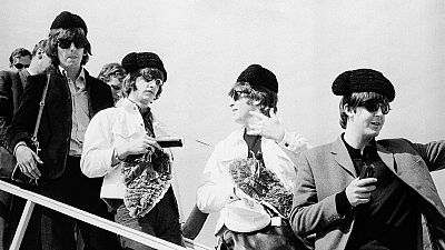 La famossima llegada de Los Beatles a Madrid. 1965  Joana Biarns