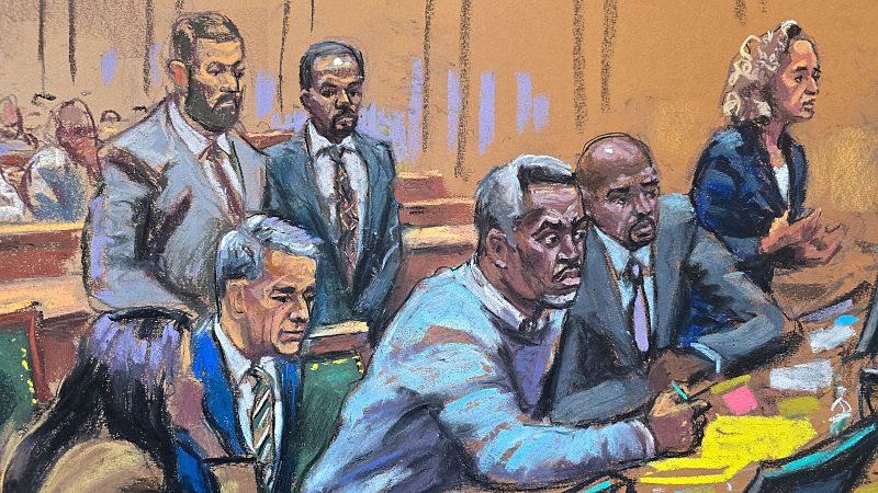 La fiscal argumenta que Sean "Diddy" Combs us la violencia para traficar con mujeres en la ltima jornada del juicio
