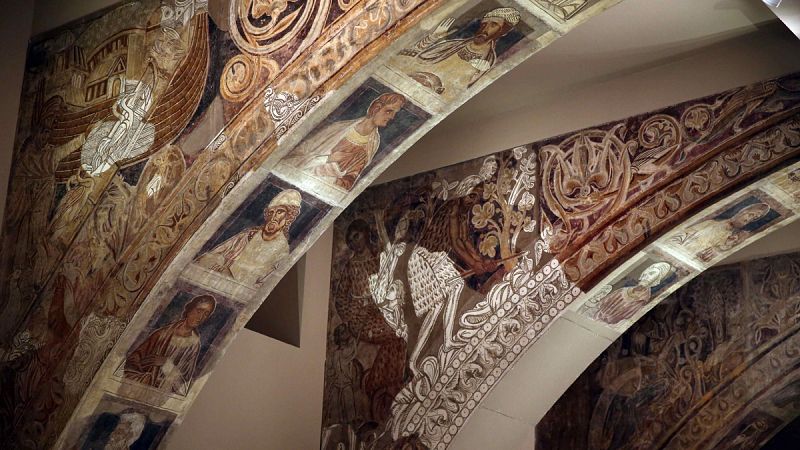 El Gobierno de Aragn calcula que las pinturas de Sijena regresarn en siete meses