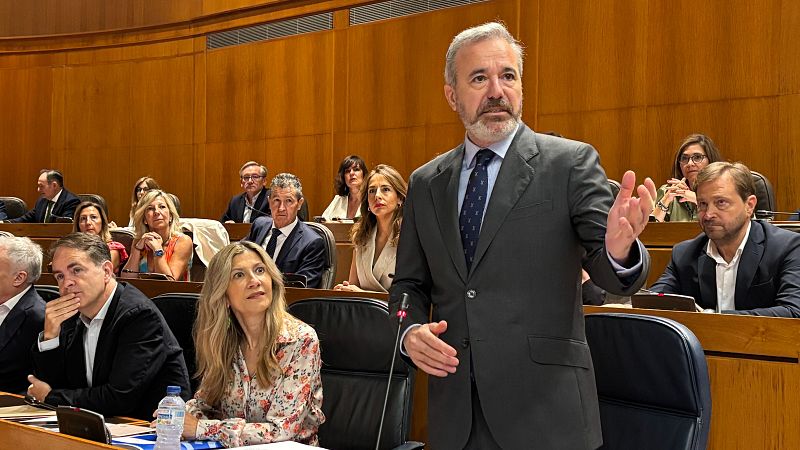 Azcón assegura que farà complir la sentència de Sixena "a les bones o a les males"