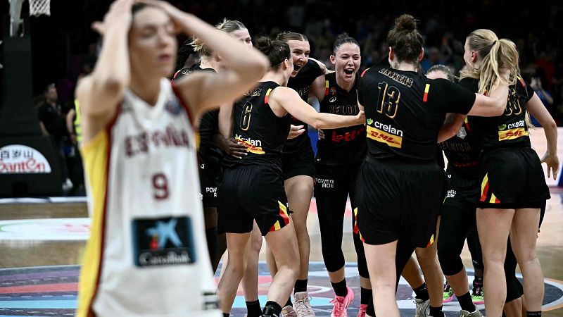 España entrega el oro del Eurobasket frente a Bélgica en un final dramático cuando lo tenía ganado