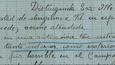 Las cartas de las exiliadas republicanas espaolas en Francia: "Estoy en una situacin crtica de ropa, paso un fro horrible"