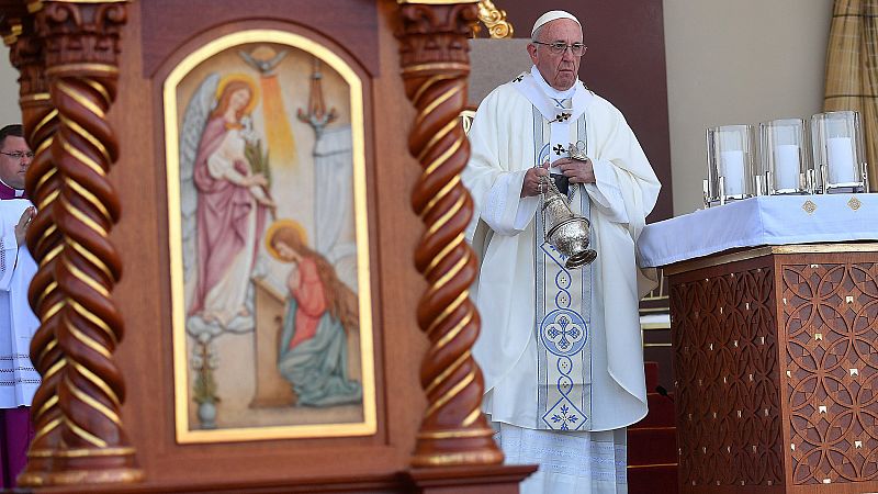 El papa Francisco recuerda en Trujillo las terribles consecuencias del cambio climático