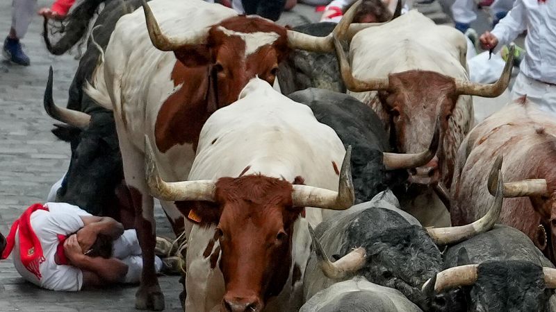 Hora, dnde ver en TV hoy y claves del Quinto Encierro de San Fermn 2025