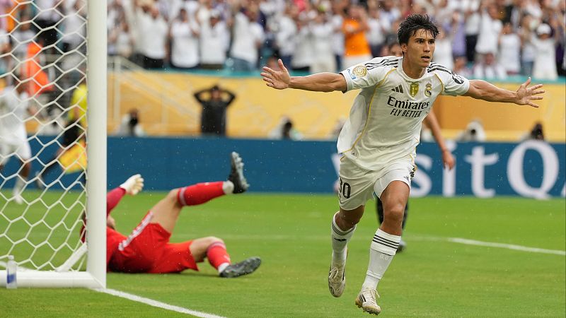 Gonzalo mete de cabeza al Real Madrid en los cuartos de final del Mundial de Clubes 2025