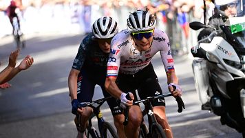 Tadej Pogacar y Jonas Vingegaard