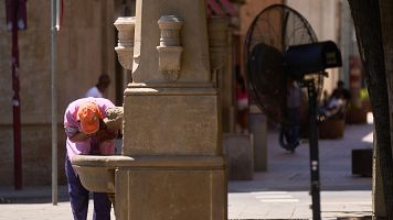 Inicio de la primera ola de calor del verano en Espaa