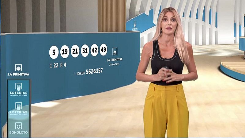 Sorteo de la BonoLoto y Primitiva del lunes 30 de junio