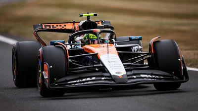 Lando Norris, en el GP de Gran Bretaa