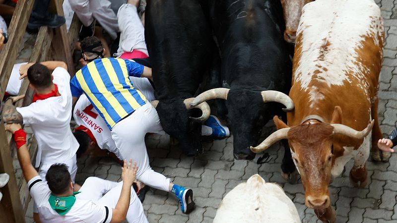Ganadera del cuarto encierro de San Fermn 2025: Victoriano del Ro, sinnimo de triunfo