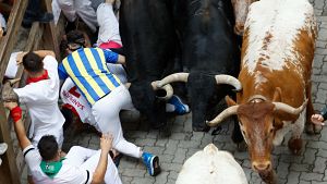 San Fermn 2025: Victoriano del Ro, cuarto encierro