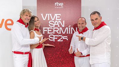 San Fermn 2025: Vive los encierros, tambin con Inteligencia Artificial, en RTVE