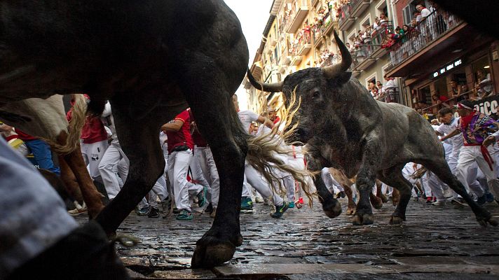 San Fermn 2025: Jos Escolar, sexto encierro